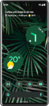 Refurbished Black Google Pixel 6 Pro 5G 128GB on giffgaff
