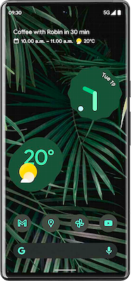 Refurbished Black Google Pixel 6 Pro 5G 128GB on giffgaff