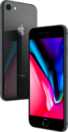Refurbished Grey Apple iPhone 8 64GB on giffgaff