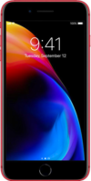 Refurbished Red Apple iPhone 8 64GB on O2