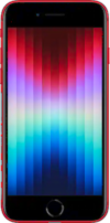 Refurbished Red Apple iPhone SE 128GB on giffgaff
