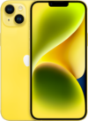 Refurbished Yellow Apple iPhone 14 Plus 5G Dual SIM 128GB on O2